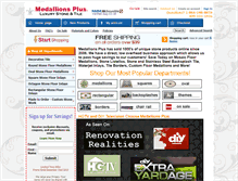 Tablet Screenshot of medallionsplus.com